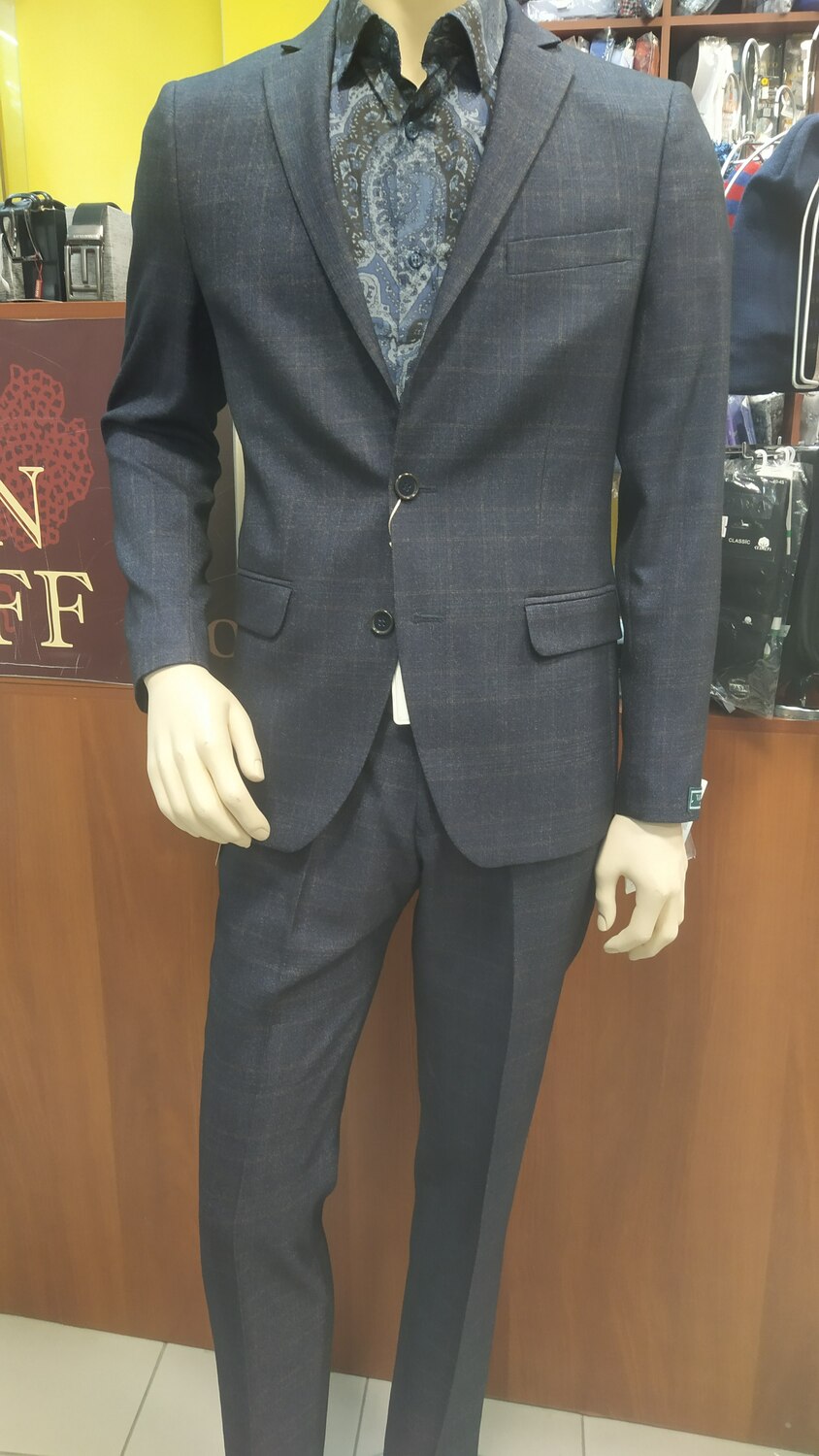 Костюм Максфорт клетка 